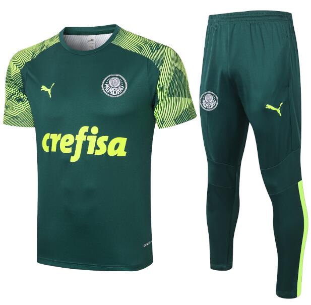 Palmeiras Green Short Sleeve Training Kits 2020/21